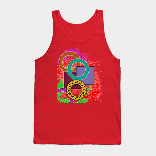 Different Pattern Tank Top by Own LOGO